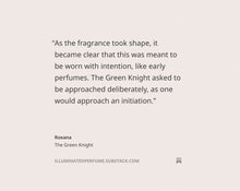 Load image into Gallery viewer, Green Knight Solid Natural Perfume Round Jar