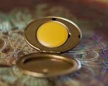 Load image into Gallery viewer, Chaparral Solid Natural Perfume Mini Compact/Locket with Stone
