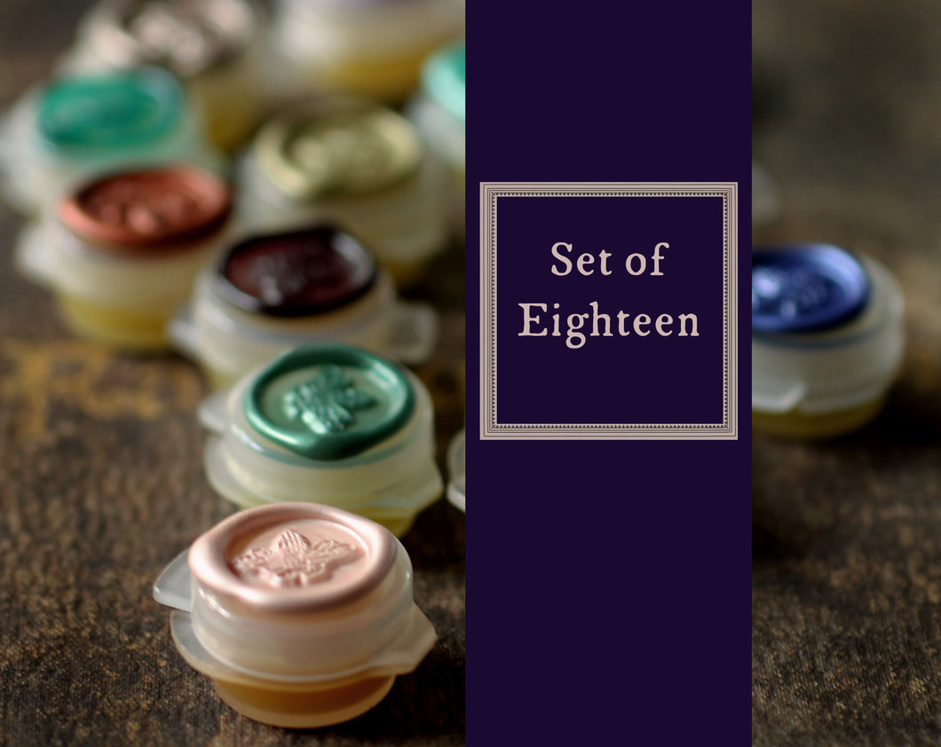 Solid Perfume Sample Set of Eighteen