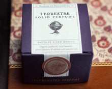 Load image into Gallery viewer, Terrestre Solid Natural Perfume in Round Jar
