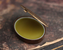 Load image into Gallery viewer, GreenWitch Solid Natural Perfume in Oval Compact with Pouch
